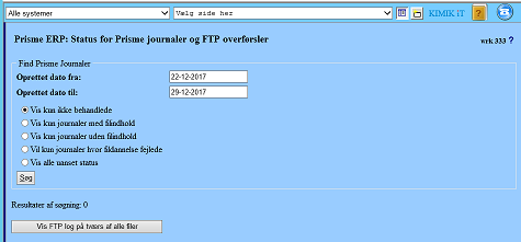 Billede af Winformatik side 333 overblik over G/Q filer - eksempel fra SE